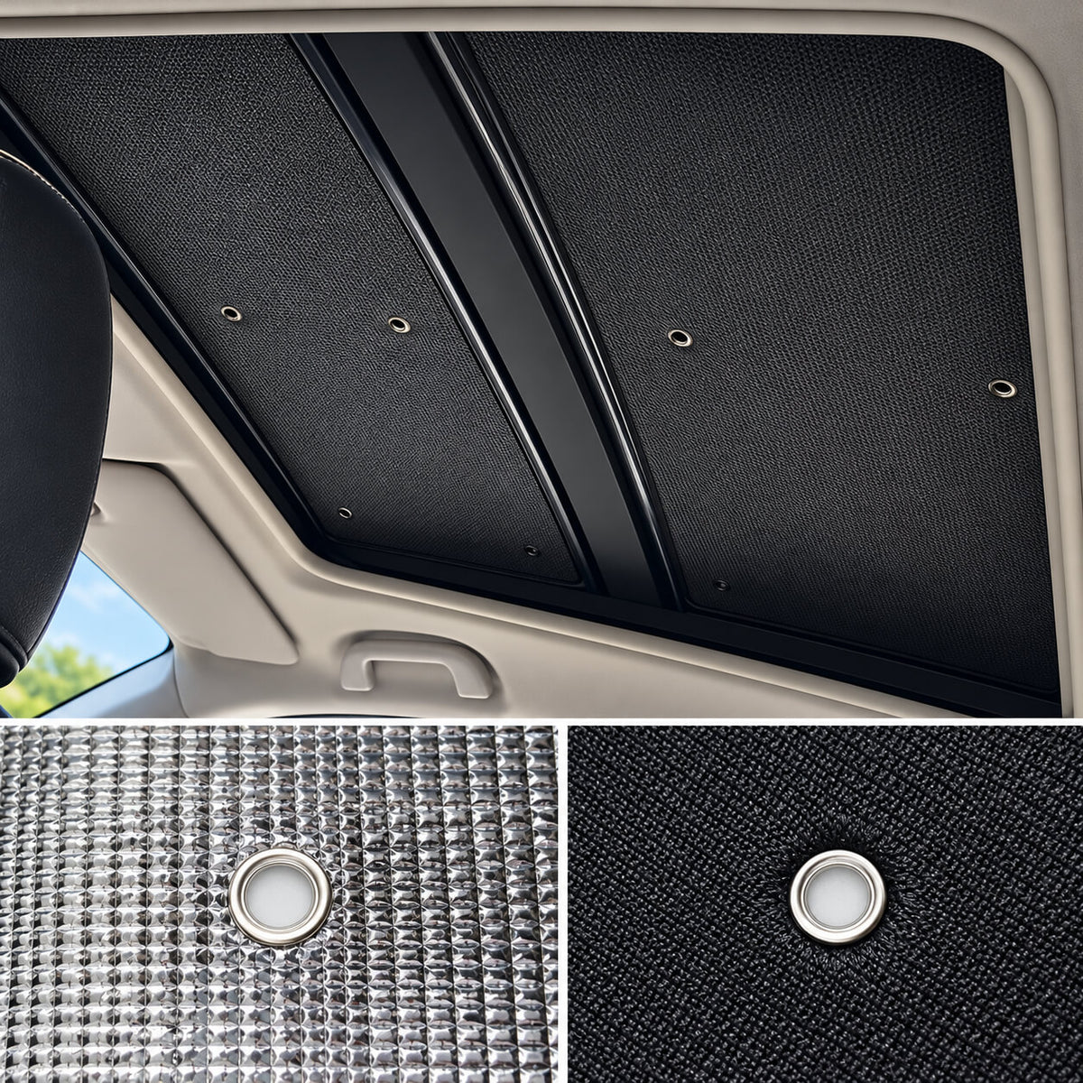 BYD Atto 3 Yuan Plus panoramic sunroof insulation sunshade installed