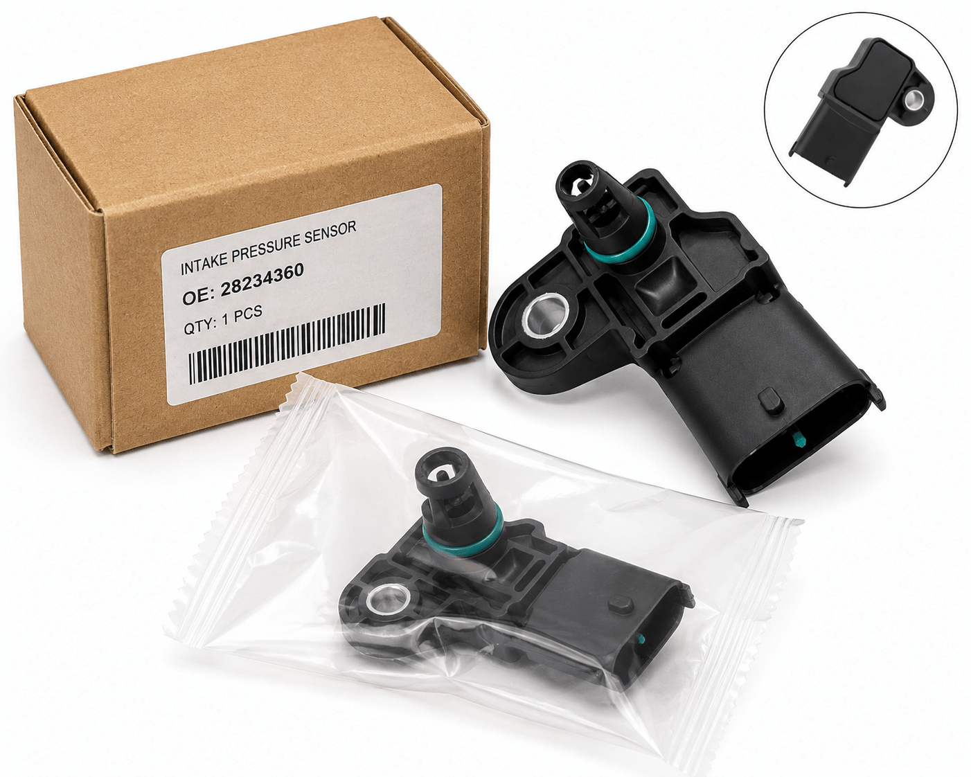 BYD Intake Pressure Sensor 28234360 with Protective Packaging