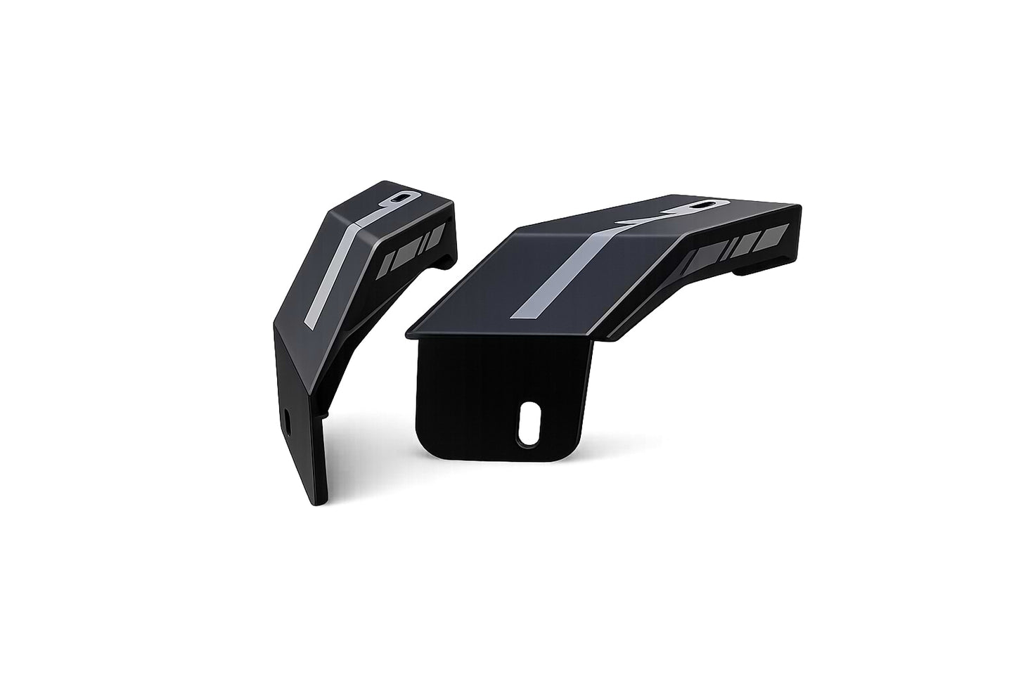2025 BYD Shark 6 Front Hood Spotlight Bracket A-Pillar Auxiliary Fog Light Mount Base 2PCS