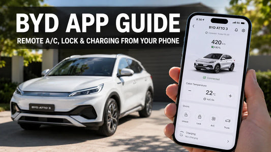 BYD app guide remote control features