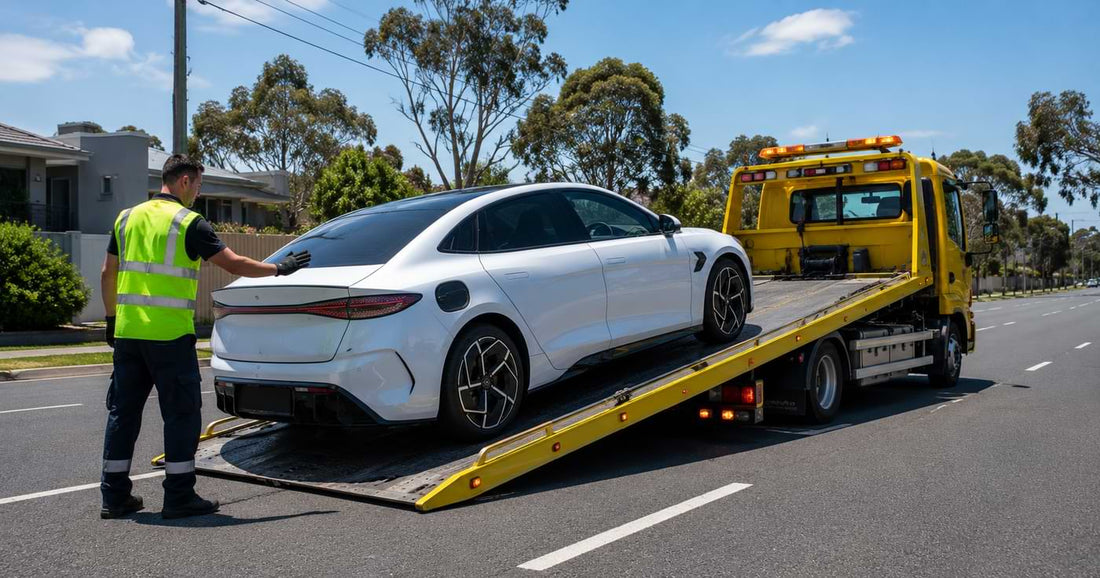   BYD Seal towing flatbed guide    