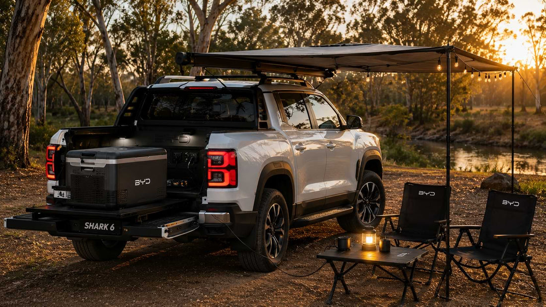 Best Camping Accessories for the BYD Shark 6 
