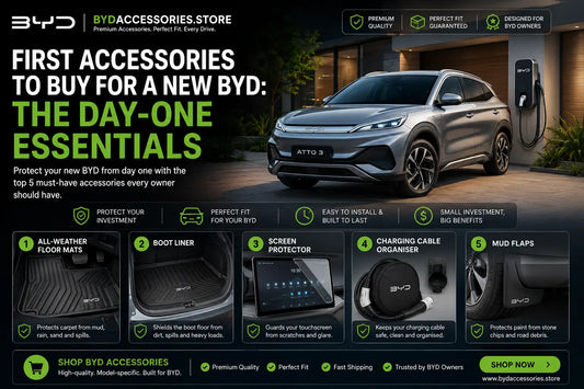 Shop essential BYD accessories today