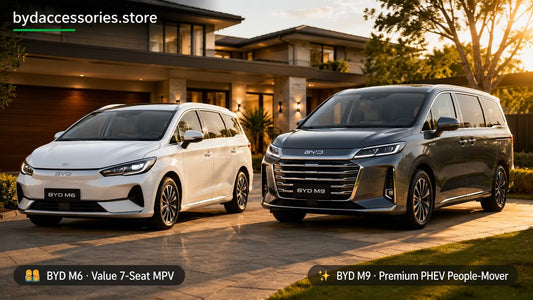 BYD M9 and M6 The MPV Range Compared