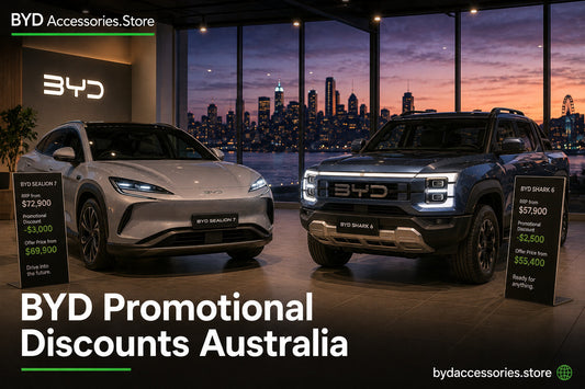 BYD Sealion 7 and Shark 6 promotional discounts in Australia