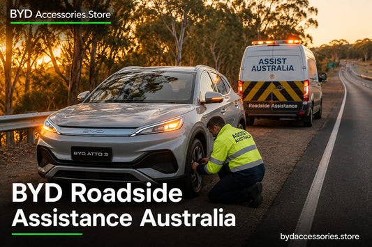 BYD Atto 3 roadside assistance in Australia with patrol technician