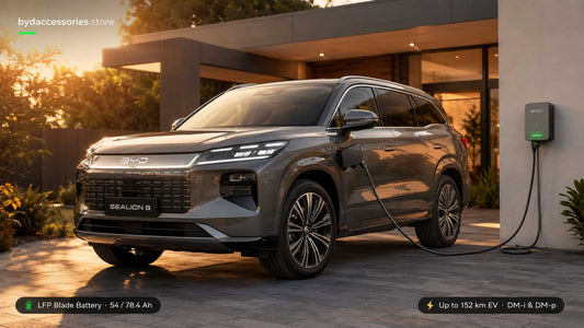BYD Sealion 8 Battery Specs kWh Range and Charging
