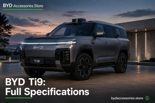 BYD Ti9 full specifications flagship SUV with LiDAR roof sensor