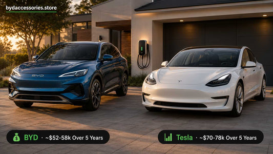 BYD vs Tesla Total Cost of Ownership: 5-Year EV Cost Comparison