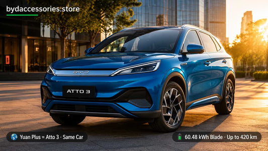 BYD Yuan Plus Explained It Is the Atto 3 Specs Markets Naming
