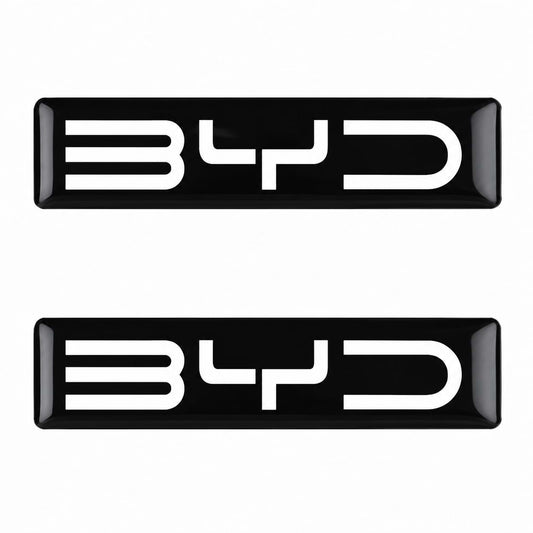 3D BYD Car- Badge Decorative Stickers for Atto 3, Seal, Dolphin, Song Plus & Tang
