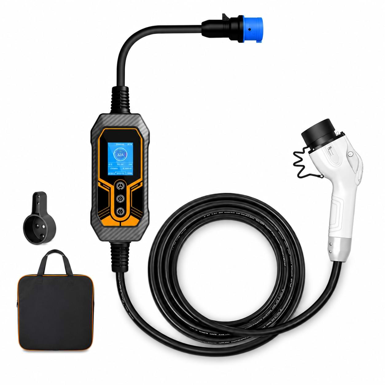 7KW Smart EV Charger 32A Type 2 with WiFi App Control for BYD Atto 3, Dolphin, Seal & Sealion