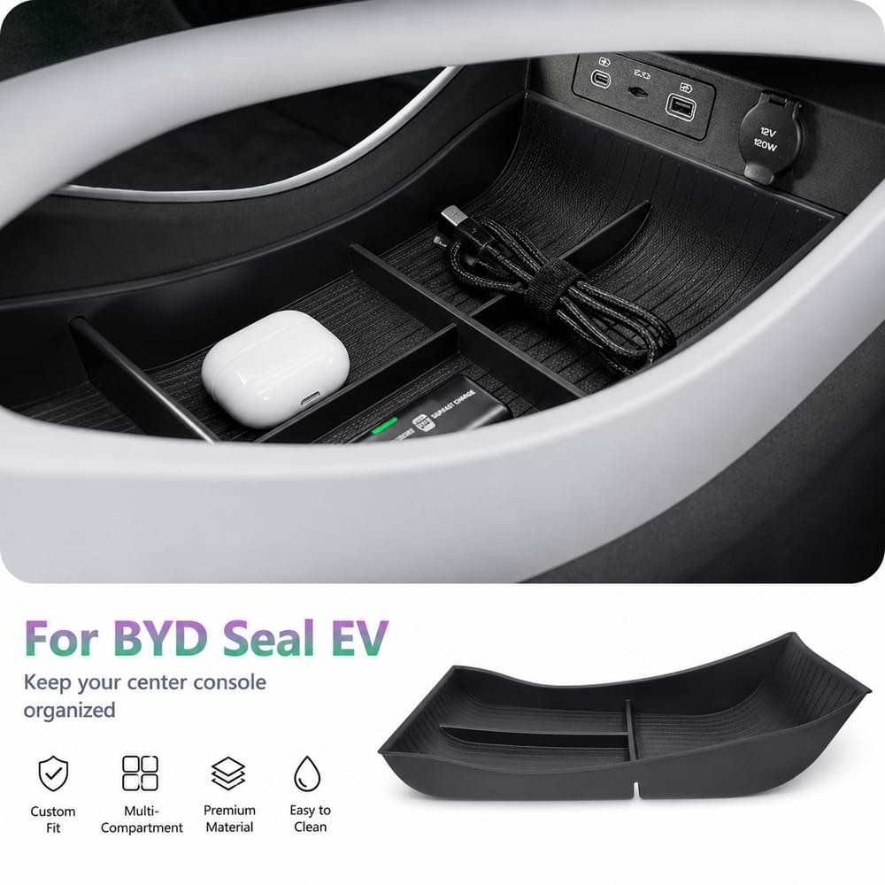 BYD Seal EV Center Console Organizer 
