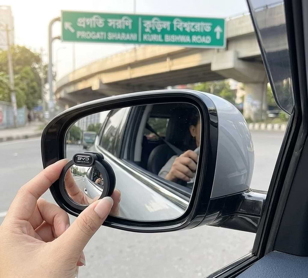 BYD 360 Degree Adjustable Blind Spot Mirror