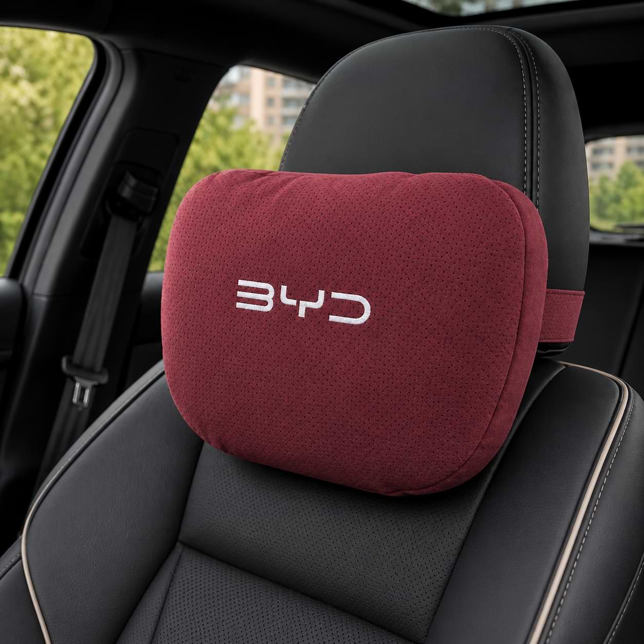 BYD_Atto_3Dolphin_Seal_Tang_Song_Yuan_2025_Car_Neck_Pillow_red