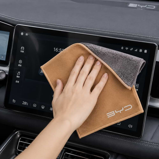 BYD Car Wash Microfiber Detailing Towel for Interior Exterior Cleaning