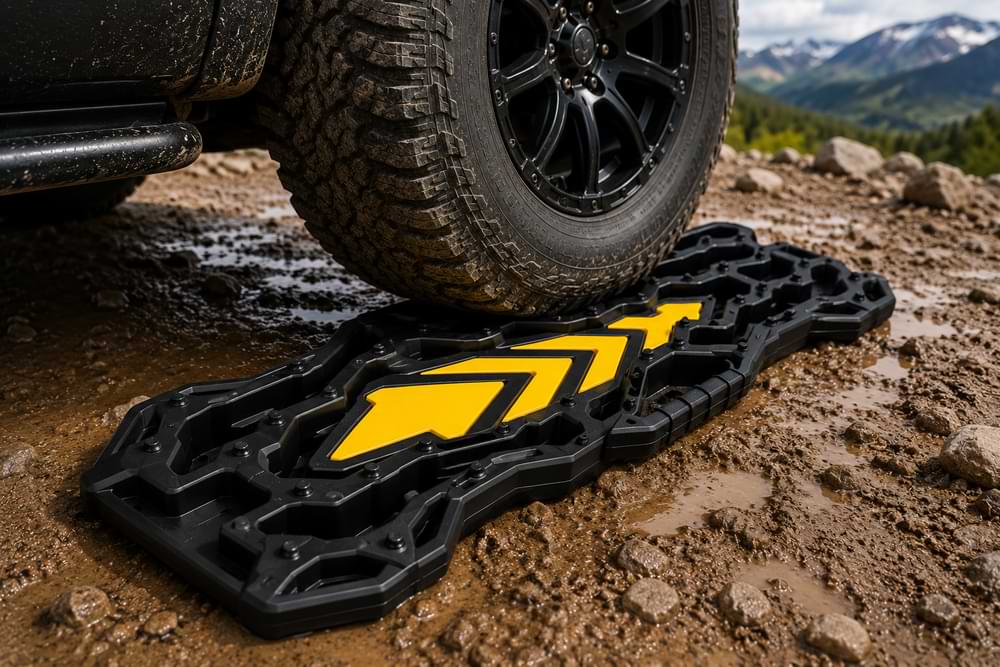 BYD_Shark_2025_Off_Road_Snow_Rescue_Traction_Boards_yellow