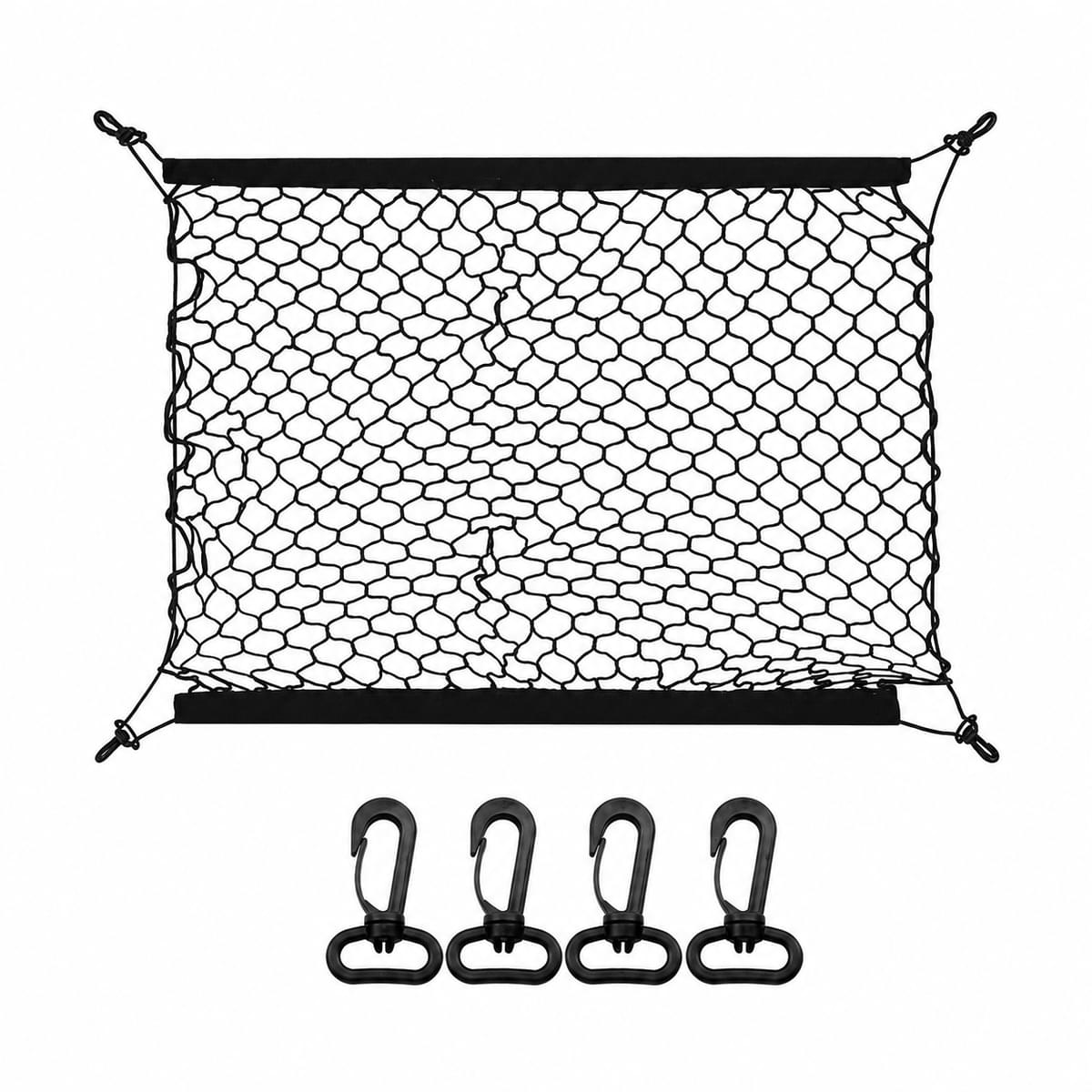 Black mesh storage net_with clips byd shark 6