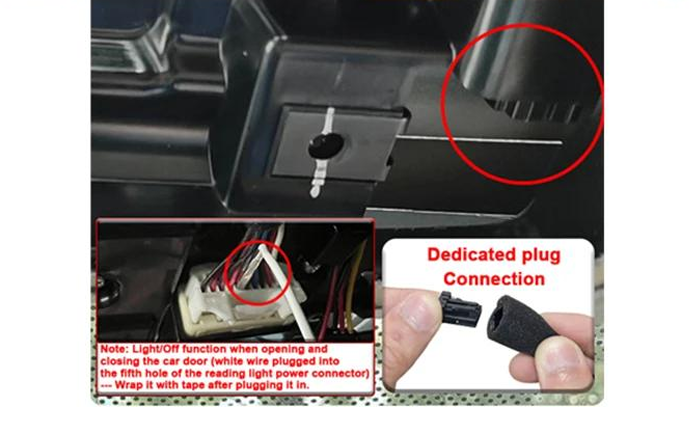 BYD Seagull & Dolphin Mini Inner Door Handle Reading Light (2PCS)