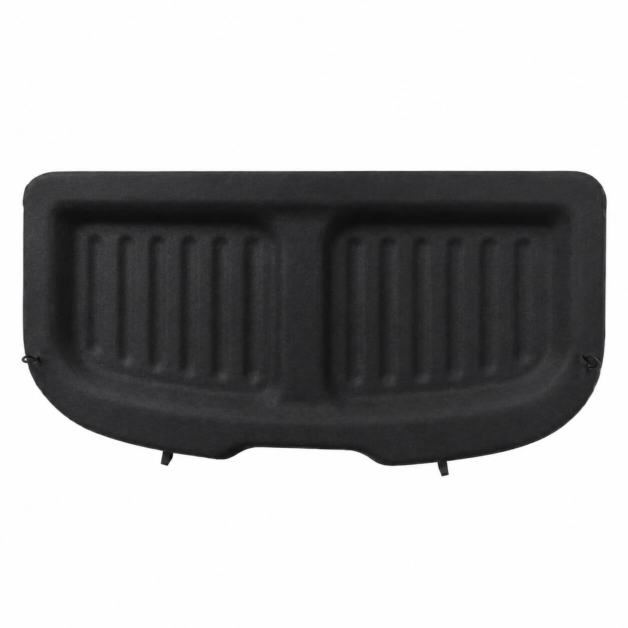 Black rear parcel shelf load cover cargo trunk cover for BYD ATTO 3, custom fit luggage privacy shelf accessory.