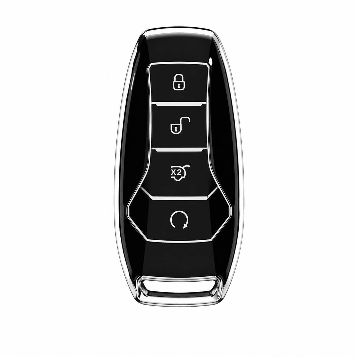 BYD Dolphin black TPU Smart Key Cover
