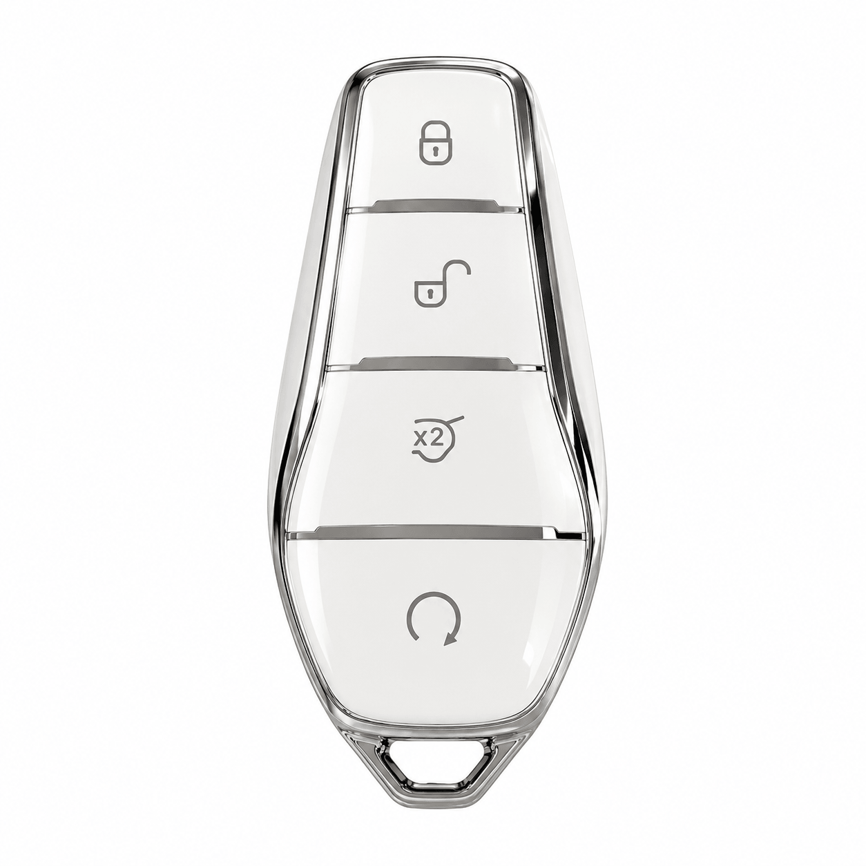 BYD Dolphin white TPU Smart Key Cover