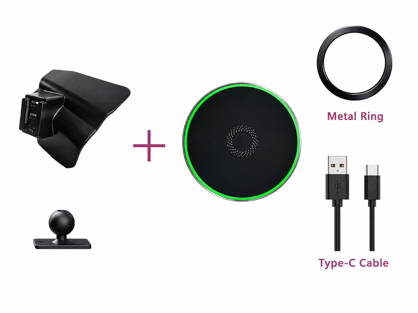 BYD Dolphin Magnetic Wireless Fast Charger Phone Holder