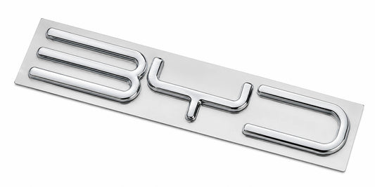 3D black metal BYD emblem badge for rear trunk