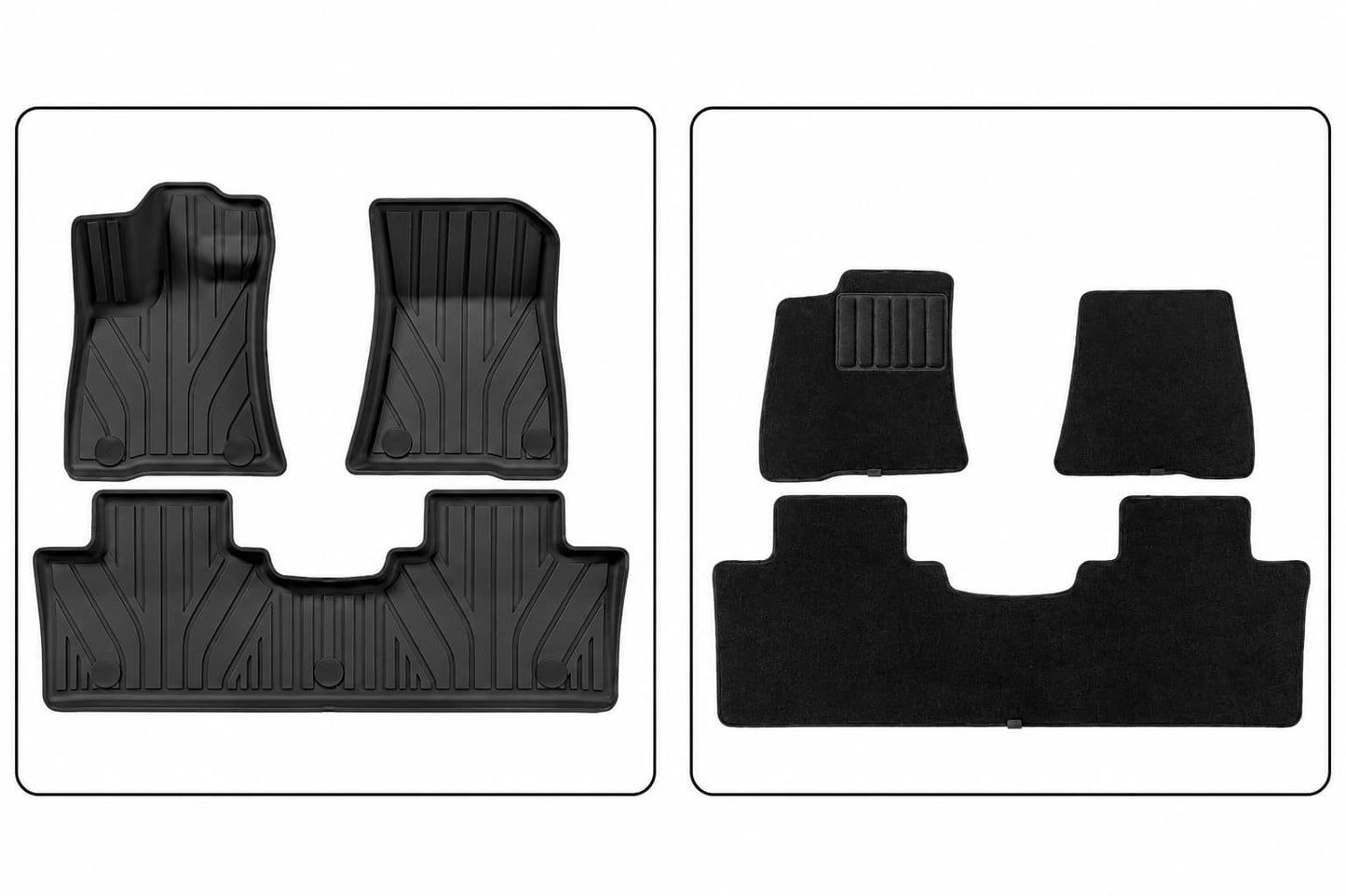 Custom-fit LHD floor mats and cargo liners designed for the BYD Leopard 5, Formula Leopard 5, Denza B5, and Bao 5.