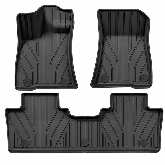 Custom-fit LHD floor mats and cargo liners designed for the BYD Leopard 5, Formula Leopard 5, Denza B5, and Bao 5.