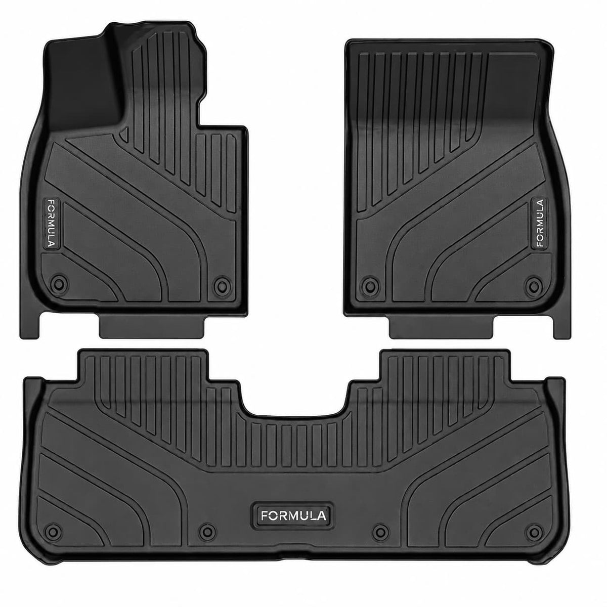 BYD Leopard 5 2024 2025 Custom Fit Black Car Floor Mats Full Interior Coverage