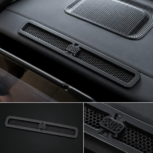 Car Central Air Vent Dust Protection Cover Fit for BYD Leopard 5 2025 Dashboard Air Outlet Mesh