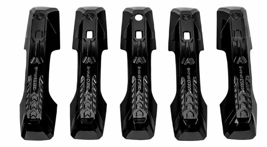 5PCS Black Door Handle Cover Trim for BYD Leopard 5 Denza B5