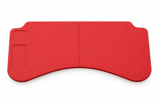 Red folding car table for BYD Leopard 5 and Leopard 8 (2023–2025) red