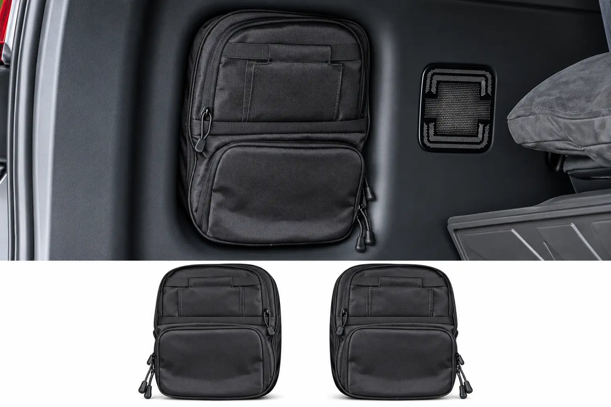 BYD Leopard 5 rear trunk side storage bag installed in cargo area