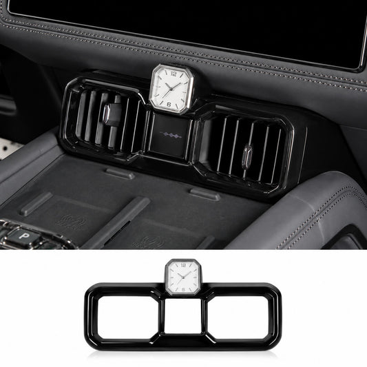 BYD Leopard 8 Denza B8 central quartz clock and air vent interior upgrade