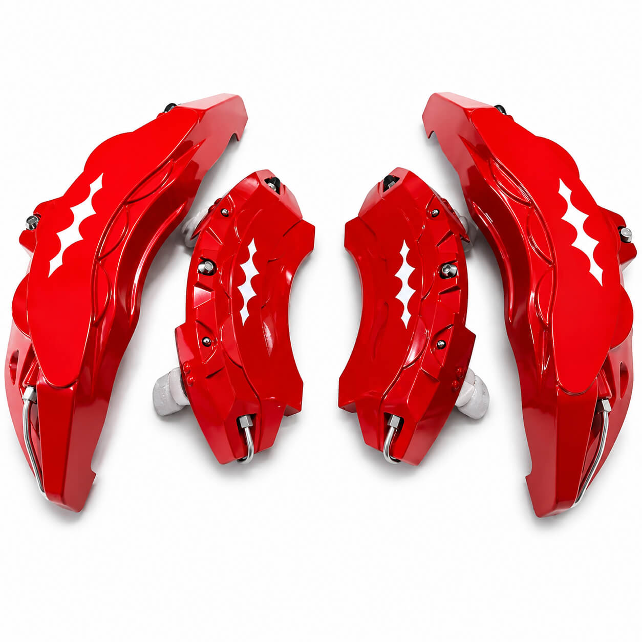 BYD Leopard 8 Red Brake Caliper Cover 4-Piece Kit