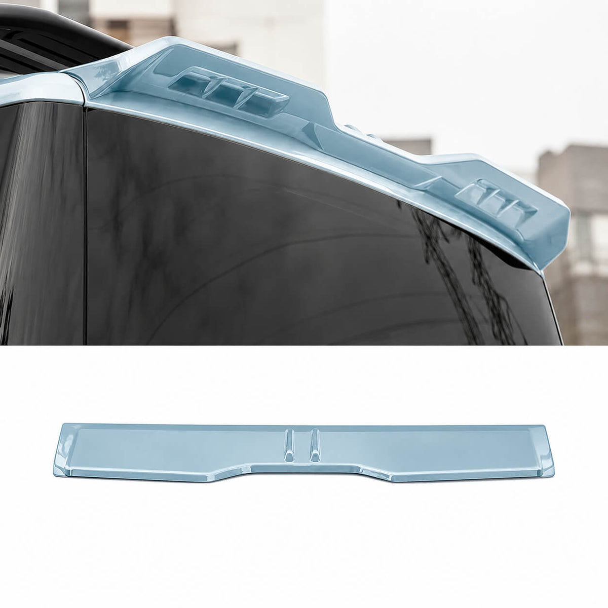 BYD Leopard Titanium 7 TI7 2025 2027 carbon look roof spoiler rear tail wing gree
