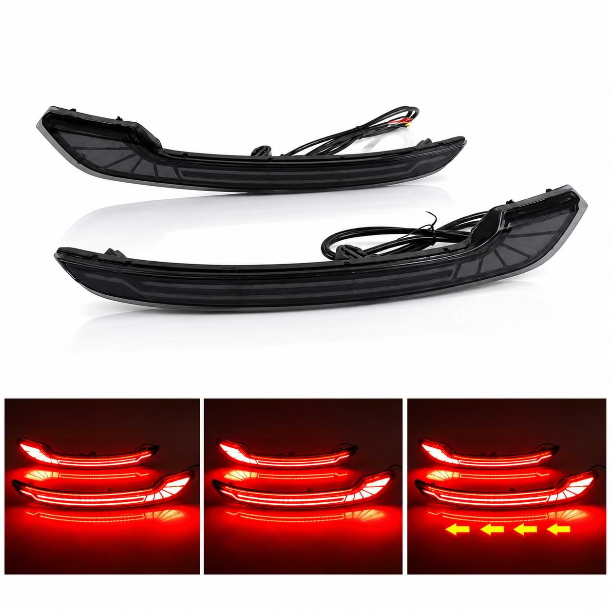 Front Fog Light & Rear Bumper Light Trim for BYD Seal U DM-i / Sealion 6 DM-i (2023–2025)