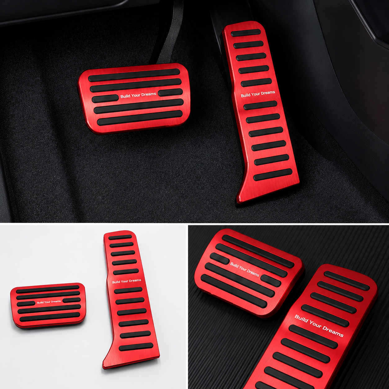 BYD Seal U Song Plus DM-i 2023-2024 Aluminum Alloy Anti-Slip Accelerator Brake Pedal Covers