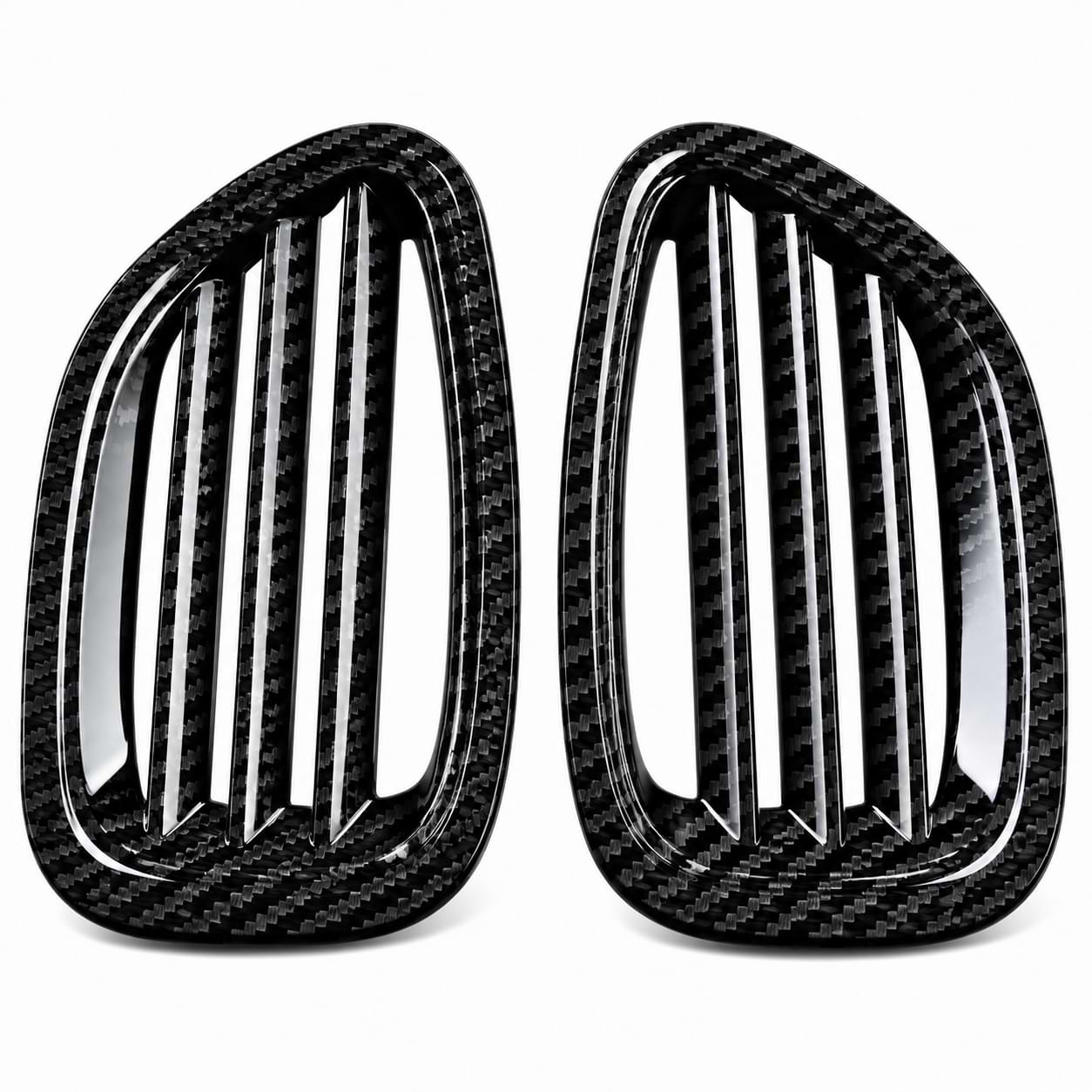 Carbon Fiber Air Vent Cover Trim for BYD Sealion 7 Interior