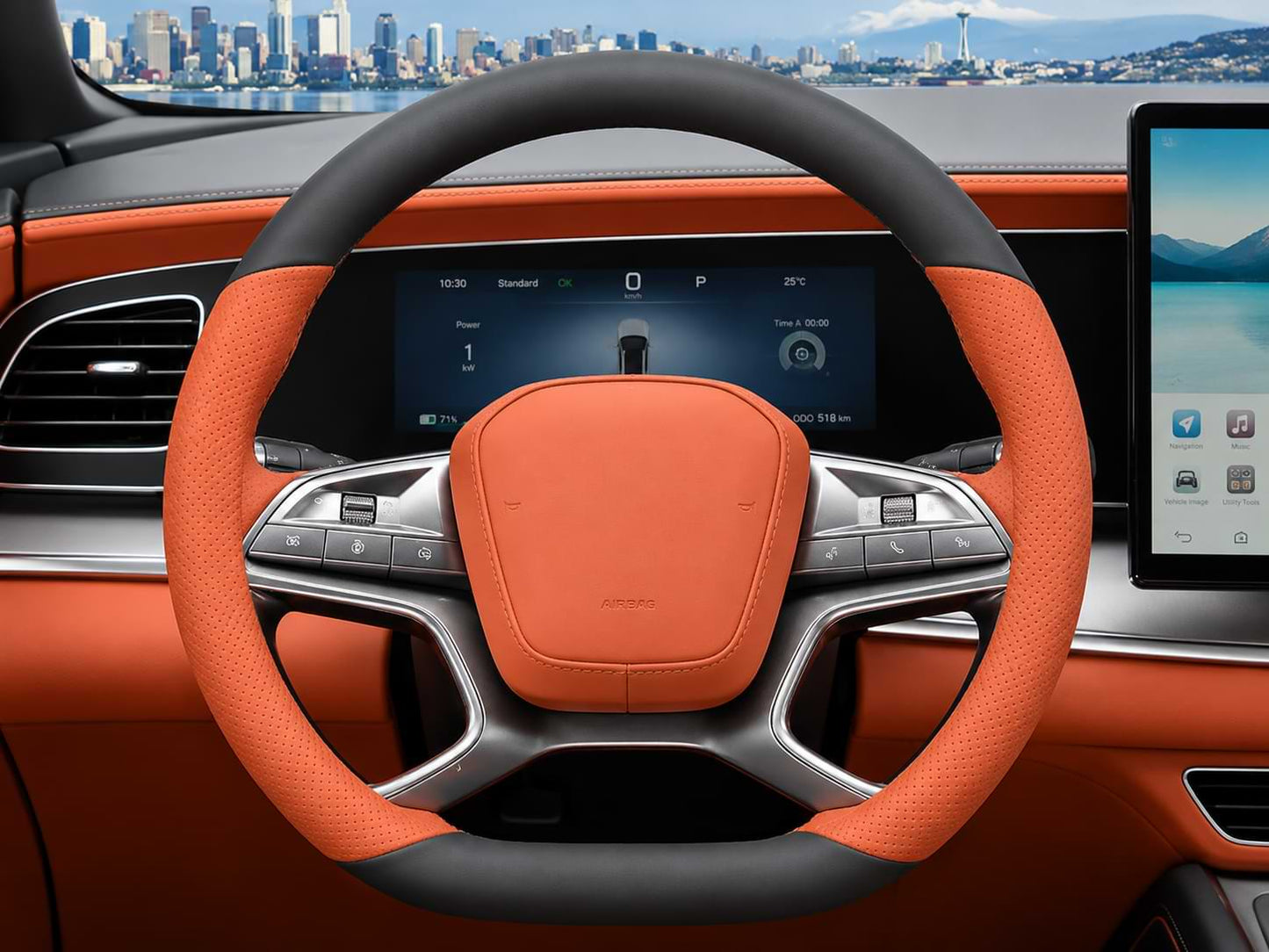 BYD Sealion 7 Steering Wheel Cover