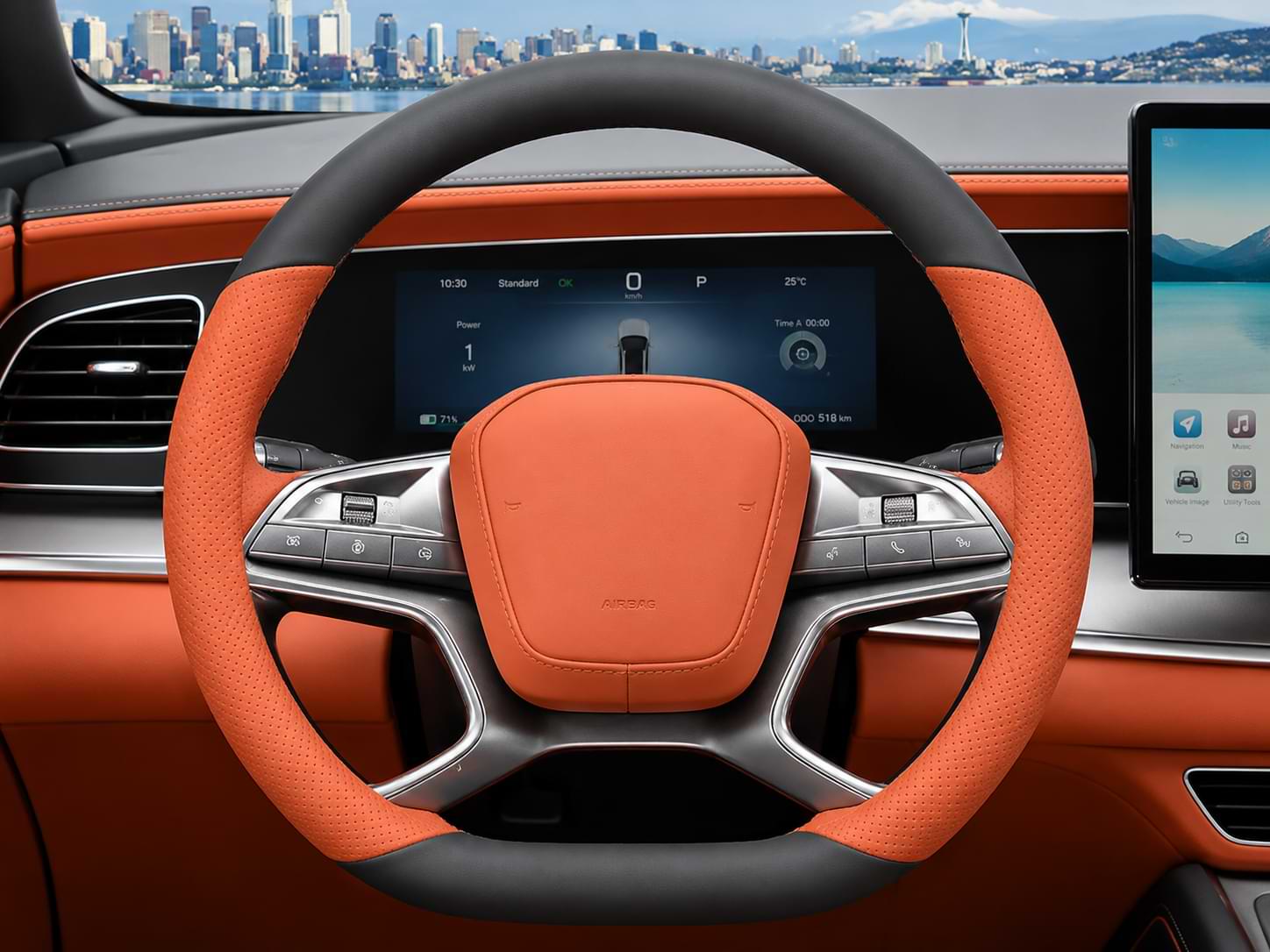 BYD Sealion 7 Steering Wheel Cover