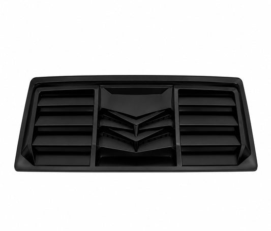 Matte black rear windshield protective cover for BYD Shark 6 exterior upgrade