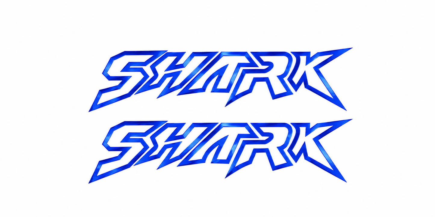 BYD Shark 6 Trunk Side Stickers Carbon Fiber Off-Road Decals 2024–2026