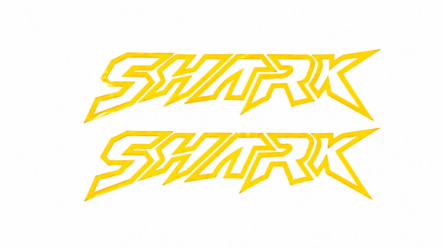 BYD Shark 6 Trunk Side Stickers Carbon Fiber Off-Road Decals 2024–2026