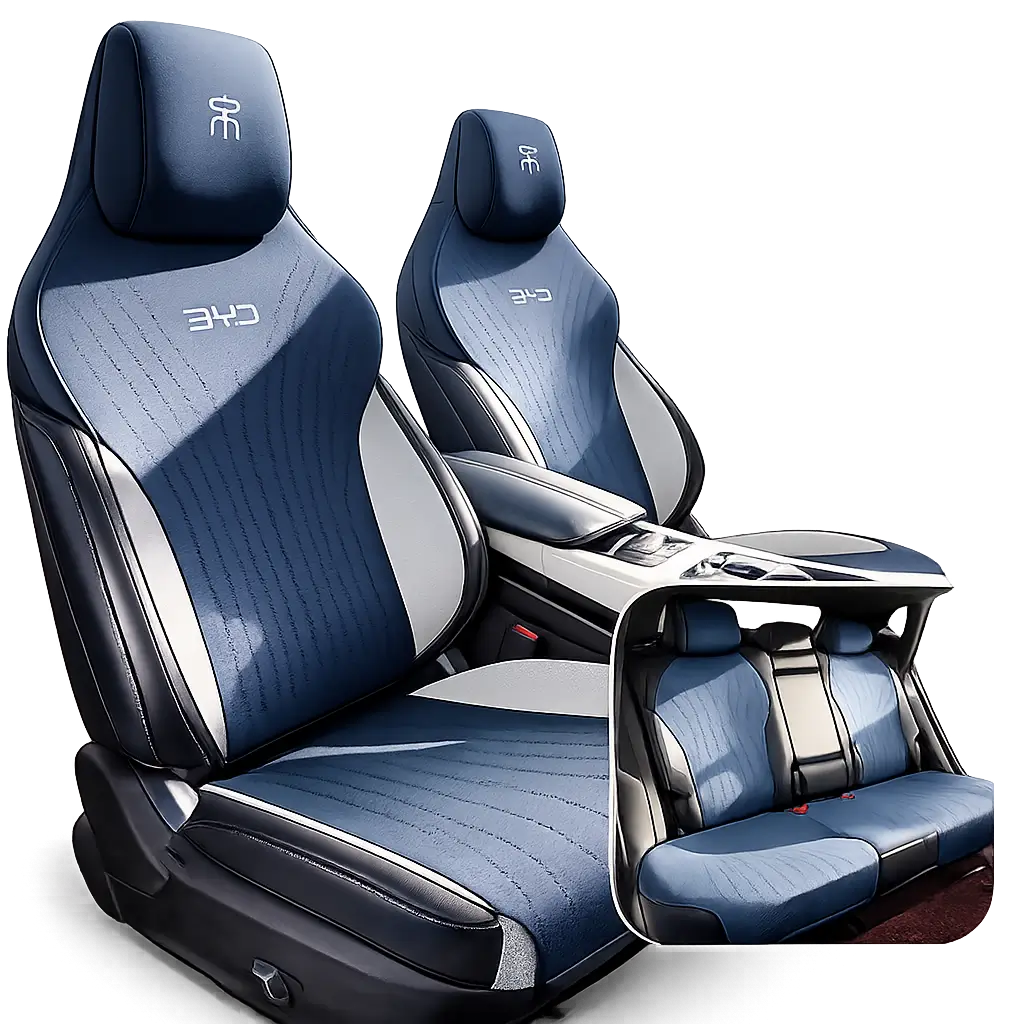 BYD Song Plus & Song Pro Half Seat Covers | Four Seasons Leather Cushion Set