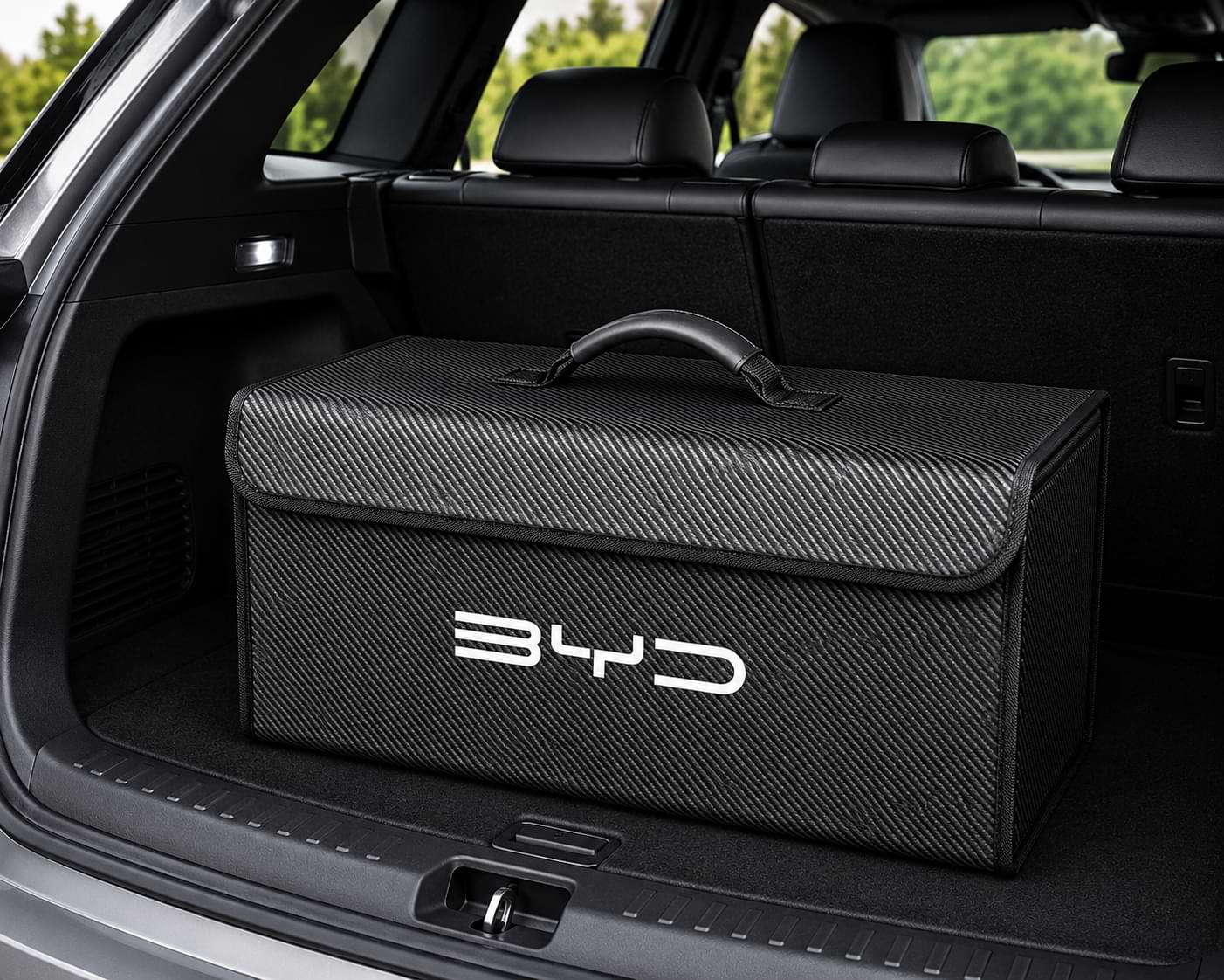 BYD Trunk Storage Organizer Box for Atto 3, Dolphin, Seal, Seagull, Yuan Plus & Song Plus EV