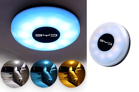 BYD Wireless USB Rechargeable LED Interior Touch Light for Dolphin, ATTO 3 & SEAL