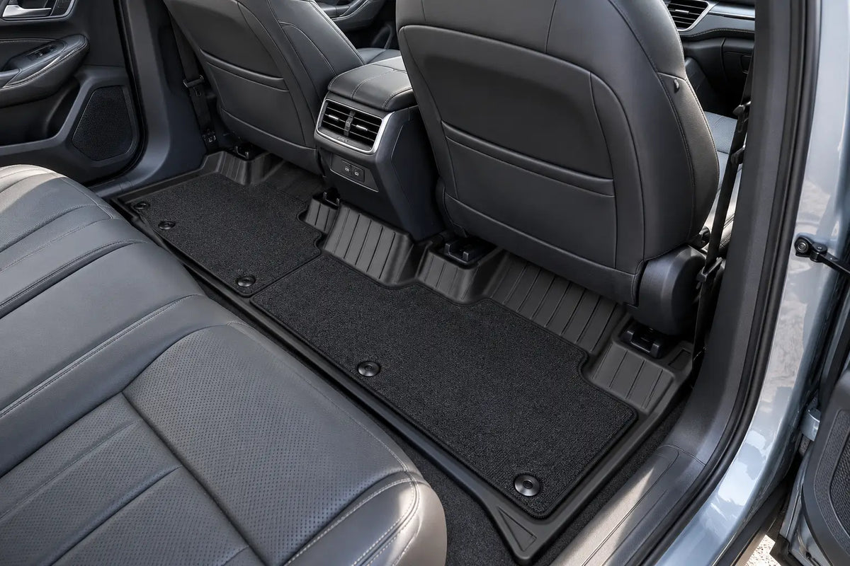 Denza B3 / BYD Leopard 3 two-layer floor mats installed in rear cabin